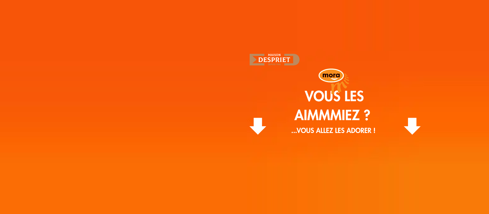 Nouveaux prix de vente Mora